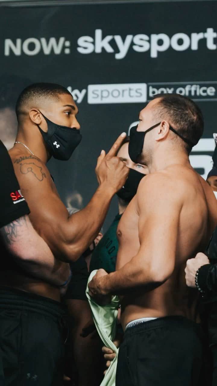 アンソニー・ジョシュアのインスタグラム：「This is boxing 🤫」
