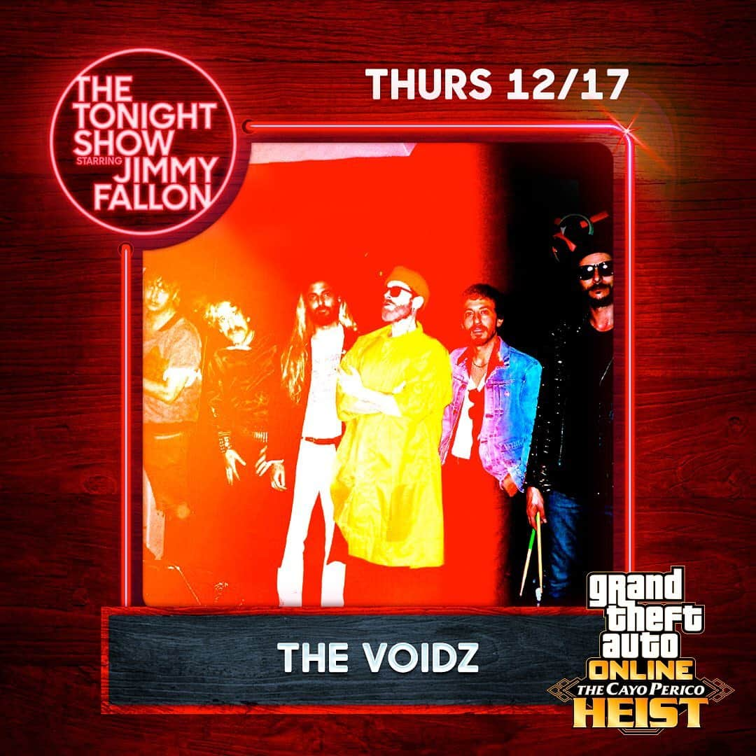 ロックスター・ゲームズさんのインスタグラム写真 - (ロックスター・ゲームズInstagram)「Tune into the Tonight Show with Jimmy Fallon Thursday Dec 17 to catch the live debut of ‘Alien Crime Lord’ from The Voidz, the exclusive new track from The Cayo Perico Heist in GTA Online.」12月12日 6時02分 - rockstargames