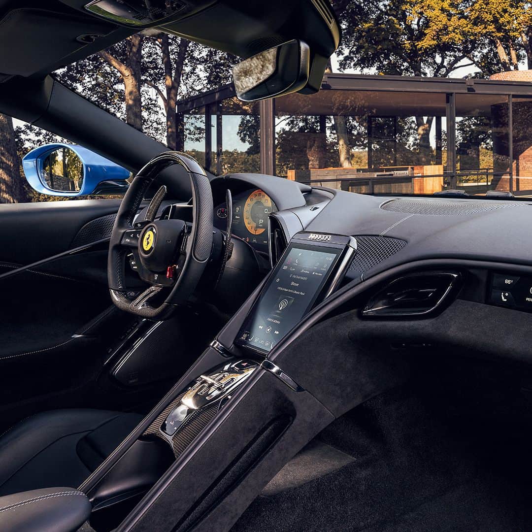 フェラーリさんのインスタグラム写真 - (フェラーリInstagram)「#LaNuovaDolceVita represents an era of refinement and elegance, and is encapsulated in the #FerrariRoma’s modern design. The model is a mid-front-engined 2＋ coupé with pure minimal forms and perfect proportions, featuring a V8 turbo engine. #Ferrari」12月12日 1時00分 - ferrari