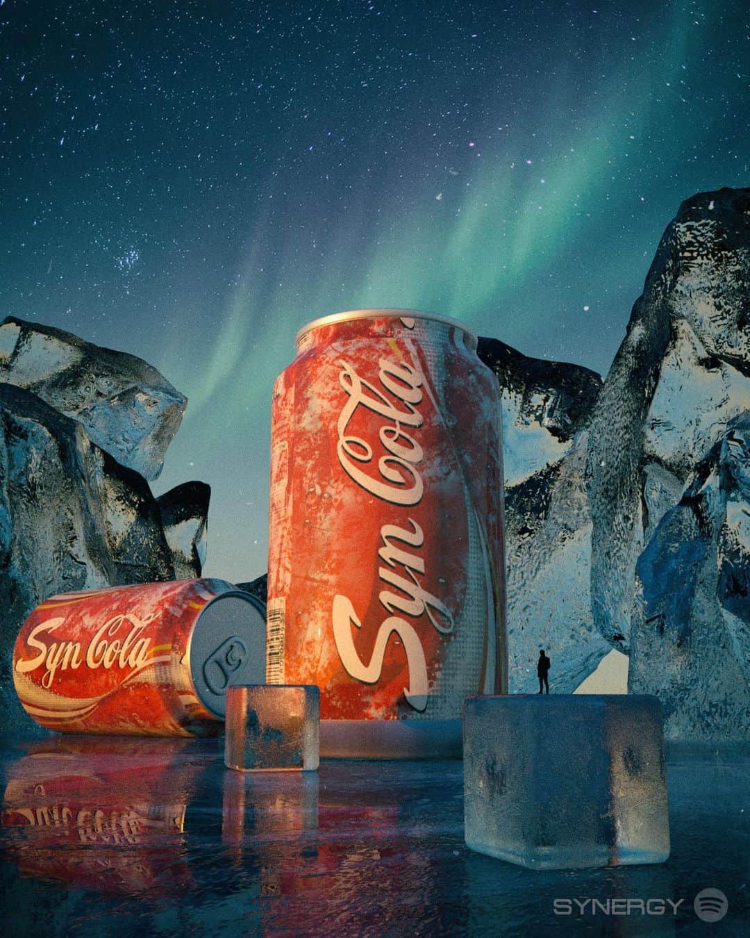 シン・コールのインスタグラム：「Syn Cola 🥶🥤🧊 new playlist now up」