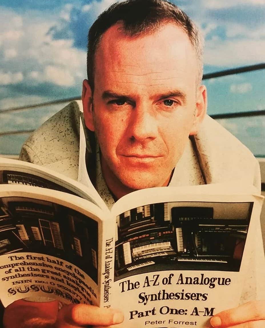 FatboySlimのインスタグラム：「Looking for a good read? then check out the latest edition of @recordcollectormag... I had a big chat with them recently about @backtominemusic and all sorts… we also dug out some old photos for the piece. #RecordCollector #FatboySlim #TheAtoZOfAnalogueSynthesisersPartOne」