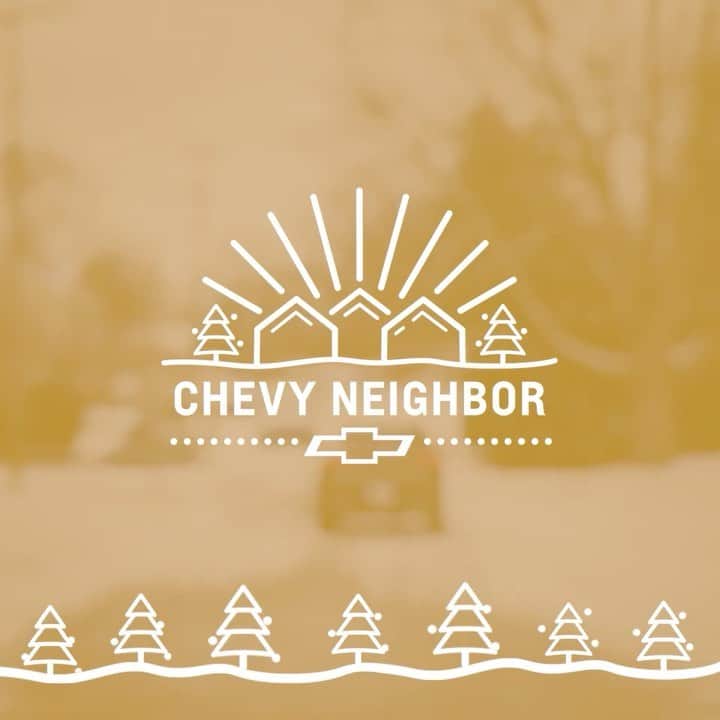 シボレーのインスタグラム：「For Chevy drivers, the holidays are about giving. In the comments, tell us about a #Chevy Neighbor in your community who has gone above and beyond, and we might feature your story on our channel.」
