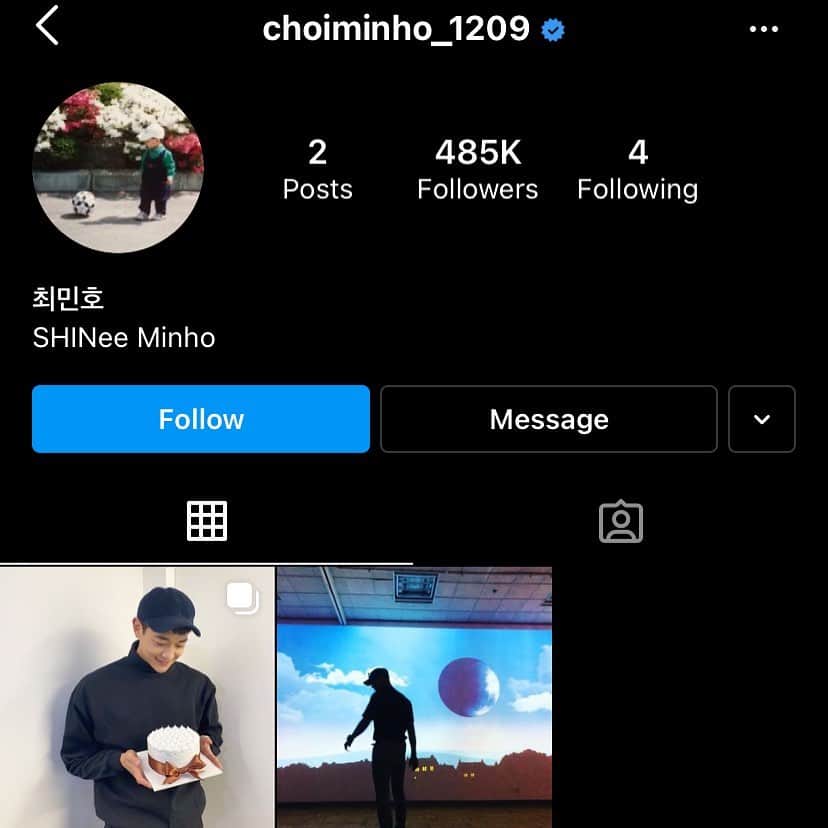 SHINeeのインスタグラム：「Minho finally has a Instagram! @choiminho_1209」
