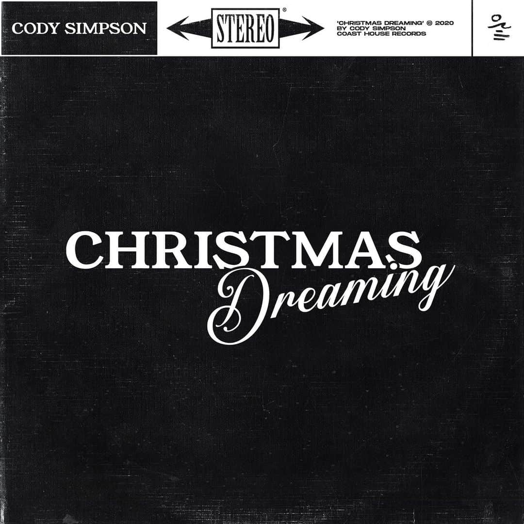 コーディー・シンプソンのインスタグラム：「In a year that’s been anything but easy, I’m doing my Christmas dreaming a little early. I wish everyone out there a safe, merry, and wonderful holiday season.   My rendition of “Christmas Dreaming” available everywhere.」