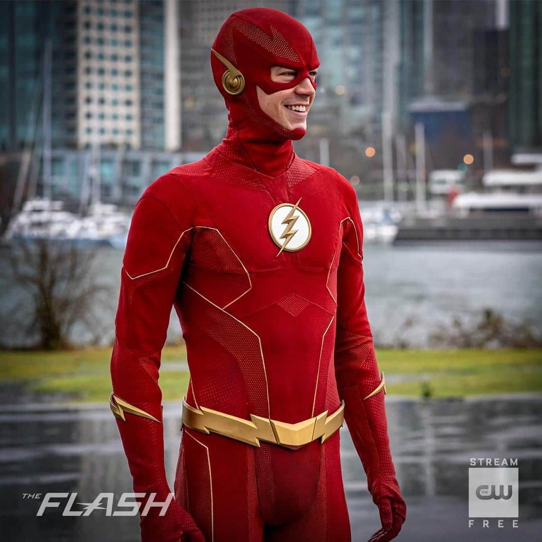 The Flashのインスタグラム：「He lives to protect Central City. #TheFlash」