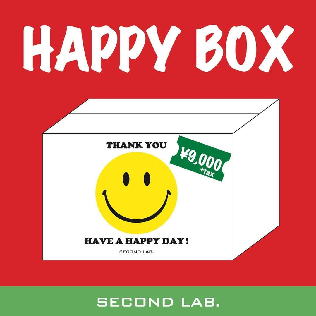 セカンドラボさんのインスタグラム写真 - (セカンドラボInstagram)「. 【2021 HAPPY BOX】 . 2021年1月から順次発送いたします◡̈⃝☻ . 数量限定、合計¥30,000相当の商品が入ったものです◡̈⃝☻ . http://secondlab.us . #secondlab  #smile #smily #interior #faniture  #living #products  #lifestyle #goods  #interiordesign  #japanmade #madeinjapan #happybox #ahappynewyear」12月12日 14時13分 - secondlab_official