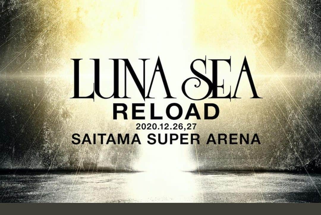 INORANさんのインスタグラム写真 - (INORANInstagram)「THANK YOU everyone . THANK YOU SOLD OUT!! LUNA SEA -RELOAD- 12.26,27  SAITAMA SUPER ARENA #LUNASEA #2020」12月12日 14時28分 - inoran_official