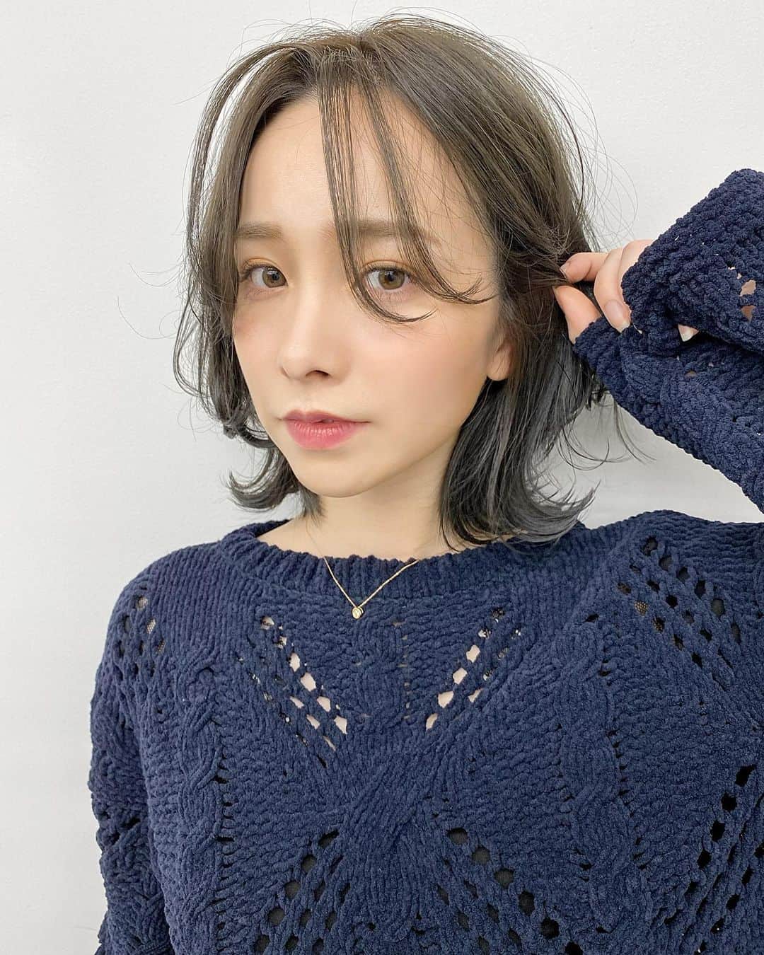 黒澤詩音のインスタグラム：「#newhair  STAR TOKYO by k-two @yoshihara69jun   #hair #haircolor #アナウンサー」