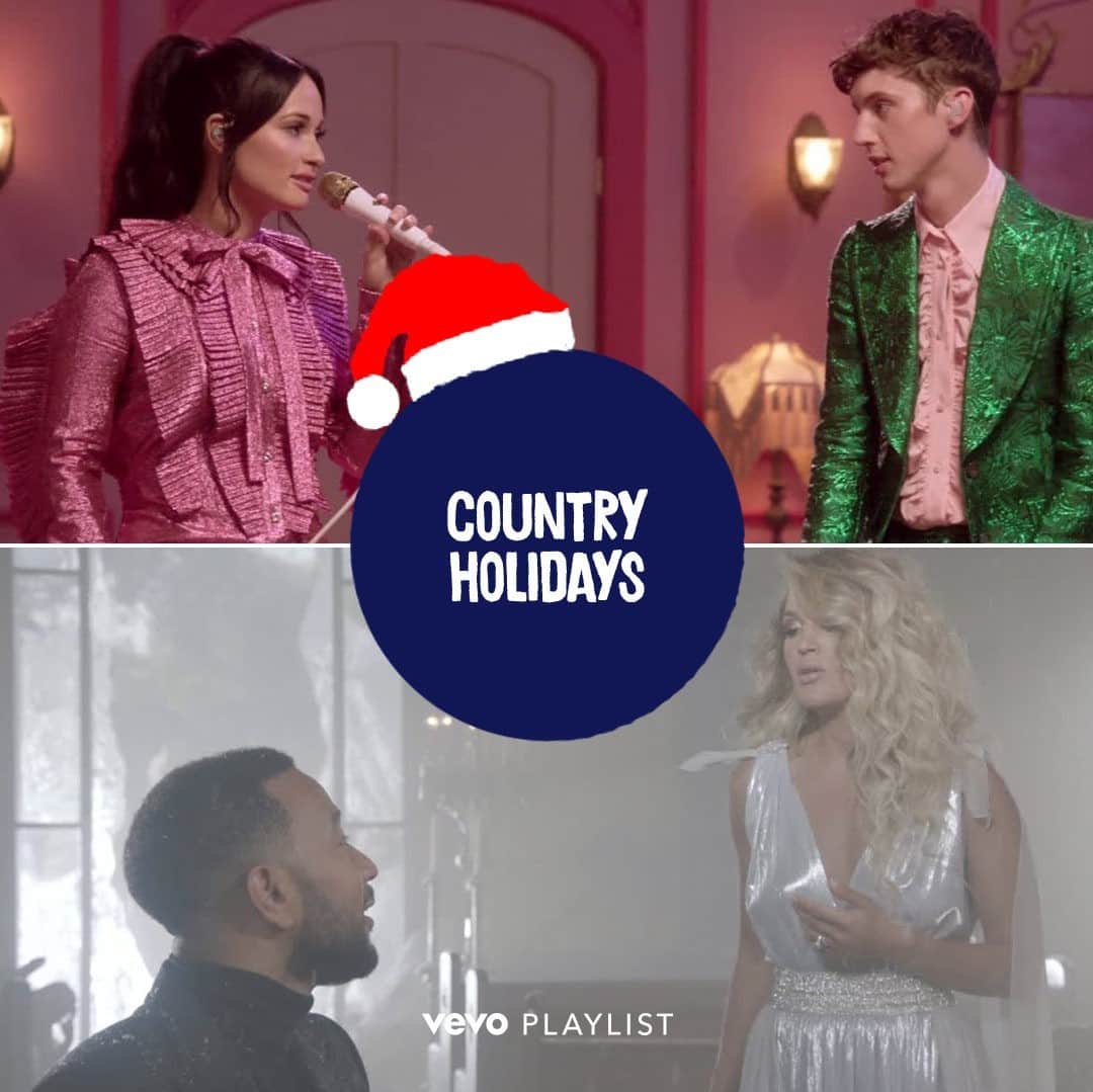 Vevoさんのインスタグラム写真 - (VevoInstagram)「Enjoy your holidays with this country mix ✨Watch some @spaceykacey, @troyesivan, @johnlegend, @carrieunderwood and so much more! ⠀⠀⠀⠀⠀⠀⠀⠀⠀ ▶️[Link in bio] #kaceymusgraves #troyesivan #johnlegend #carrieunderwood」12月12日 7時00分 - vevo