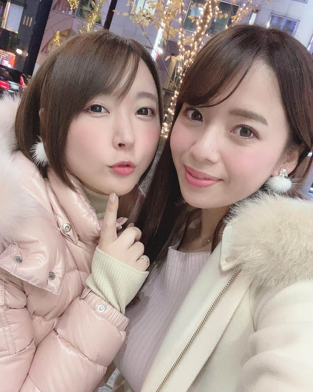 三島奈津子さんのインスタグラム写真 - (三島奈津子Instagram)「... 昨日はありたんと素敵ディナーデートしてきました🍽🧡🧡 たまに羽生さんと会ってますか？って聞かれるけど 全然いつも会ってるし相変わらずらぶらぶです😚💓💓 ありちゃんと会う時はいつもデートの気持ち👩‍❤️‍💋‍👩👩‍❤️‍💋‍👩  ありちゃんは考え方がとっても素敵で 悩んでいる事もありちゃんに聞いてもらうとスッキリするし いつも味方でいてくれるから心強いし 帰る頃にはとってもハッピーな気持ちになってる🥰🥰🥰  ありちゃんと出逢えて仲良くなれてよかった🧡🧡 2020年もずっと仲良しでした🐰💖🐶 来年はもっと仲良しです🐰💖💖🐶」12月12日 8時03分 - satomi_muryou