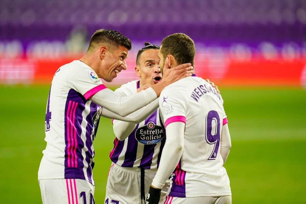 ロナウドのインスタグラム：「¡3 puntos muy trabajados! ¡Vamos equipo! #AúpaPucela @realvalladolid」