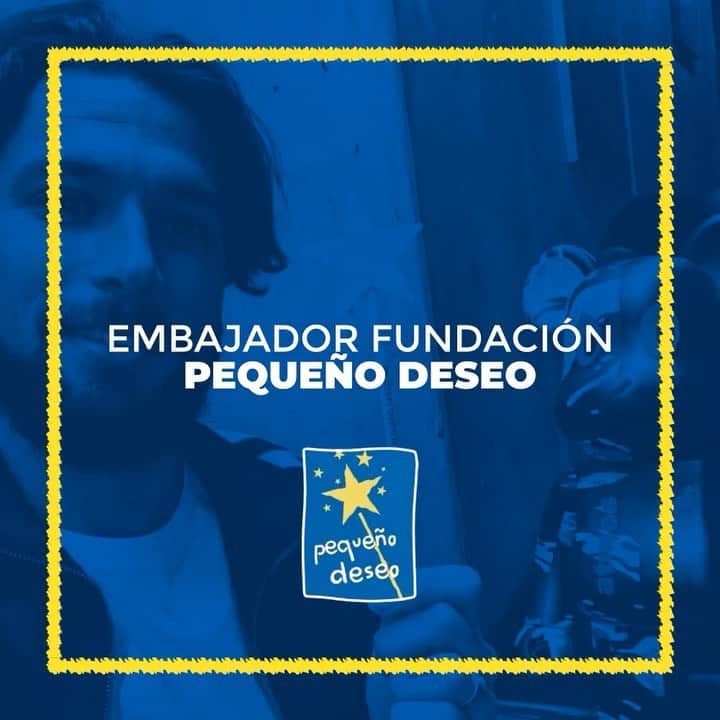 ホタのインスタグラム：「Hoy es un día especial para mi. Estoy muy feliz de anunciar que me uno como Embajador a la @fpdeseo. Siempre quise ayudar a los niños que lo necesitaran y siento que he encontrado el colectivo ideal. Agradecido y con ganas de aportar mi granito de arena.」