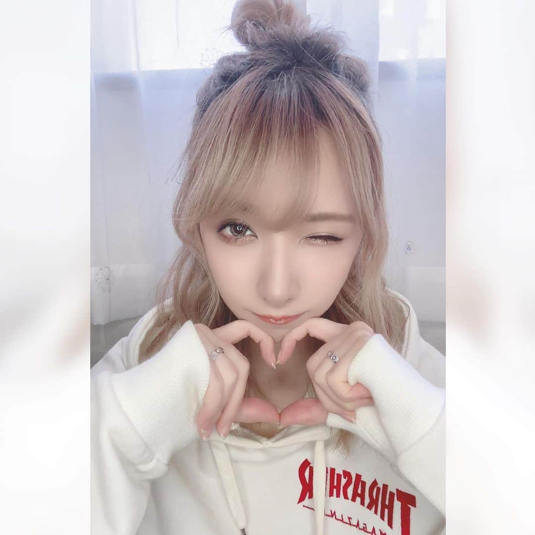 園田みおんのインスタグラム：「﻿ らぶち﻿♡はーと ﻿」