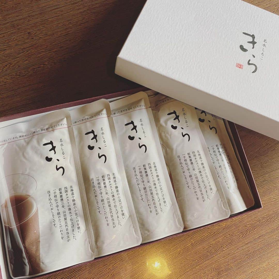 畑野ひろ子のインスタグラム：「美味しそうなお汁粉😆 白玉作って入れてみようかな。」