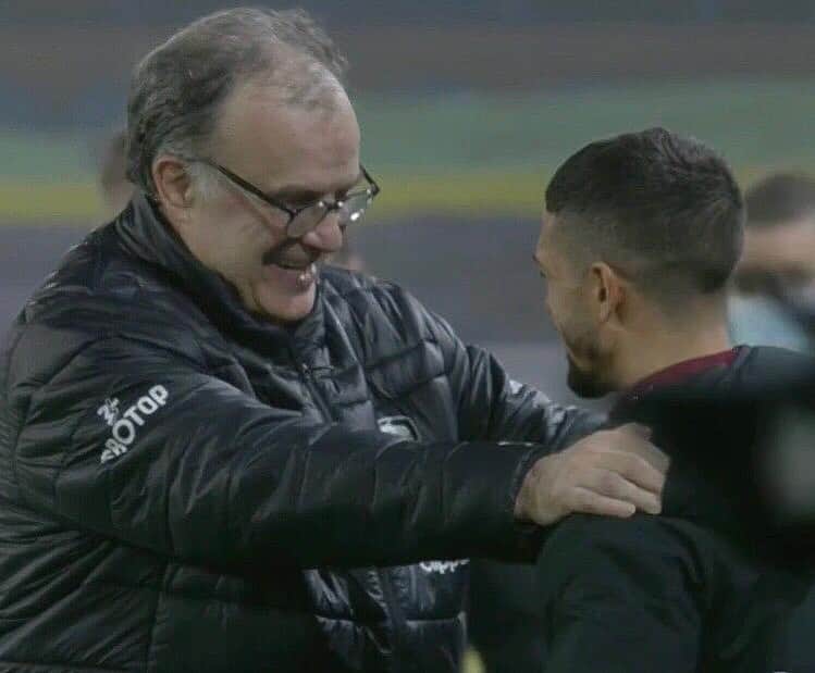 マヌエル・ランシニのインスタグラム：「Un placer haber podido charlar con uno de los mejores técnicos !! 👏🏼👏🏼🎩🎩」