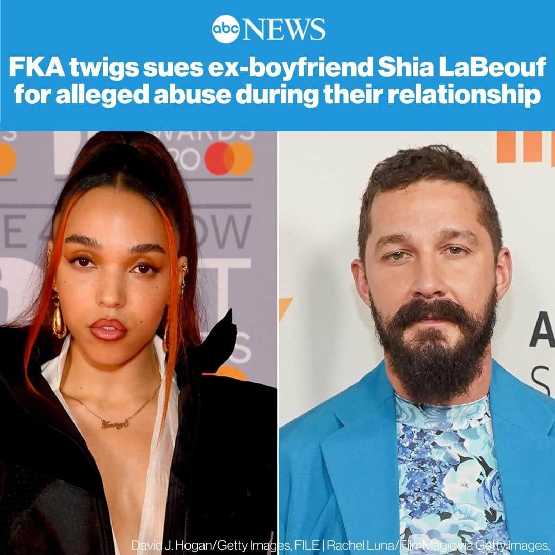 ABC Newsさんのインスタグラム写真 - (ABC NewsInstagram)「Singer FKA twigs is suing ex-boyfriend actor Shia LaBeouf for alleged abuse during their relationship, @ABCNews has learned. MORE AT LINK IN BIO. #FKAtwigs #ShiaLaBeouf」12月12日 13時26分 - abcnews