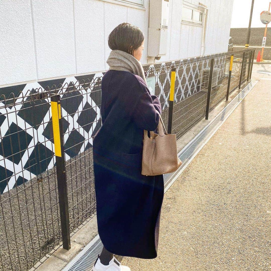 i_am_romikoのインスタグラム：「お気に入りのコート❤︎ 今年もお世話になります♡ #ootd」