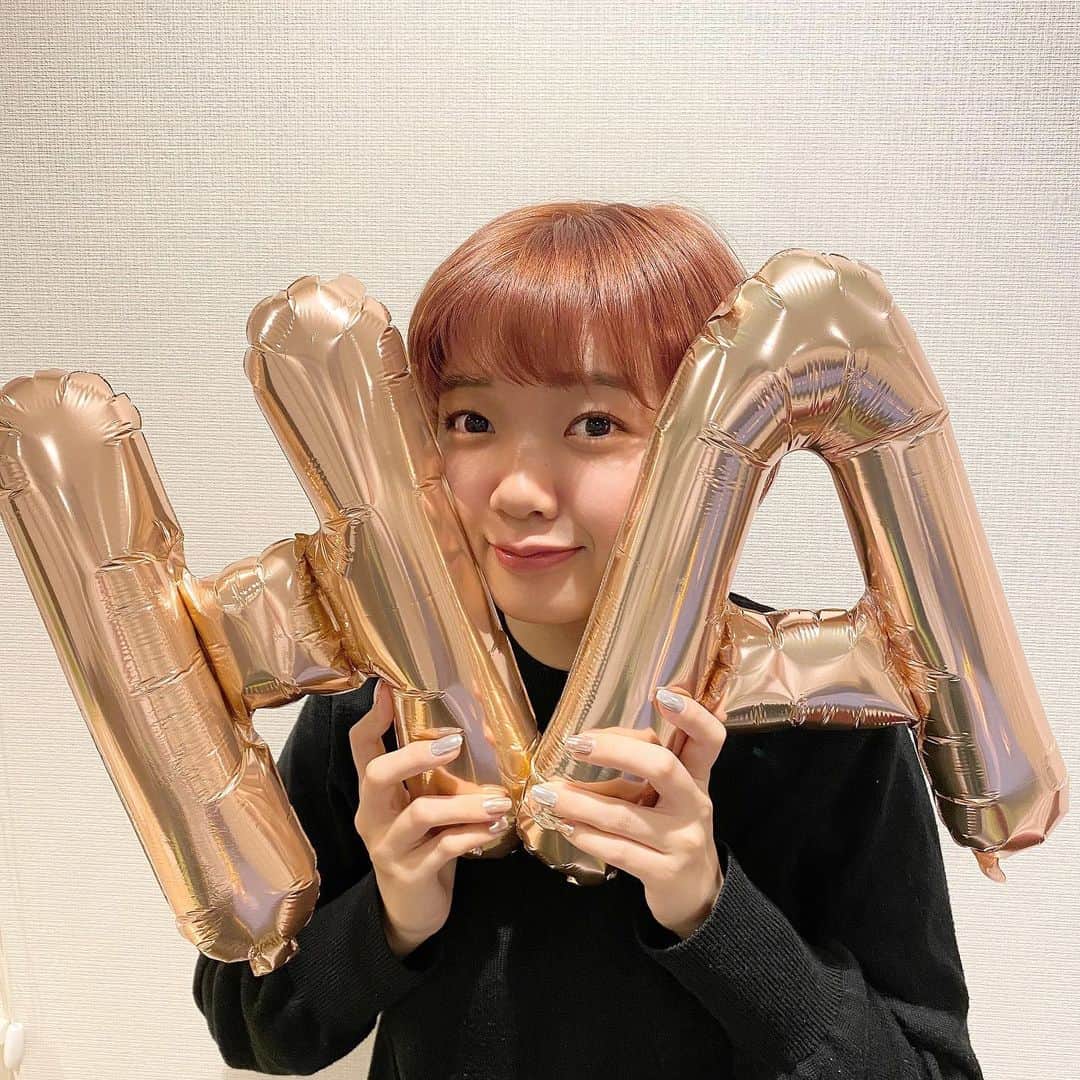 のインスタグラム：「① #誕生日 #hanako の #ha」
