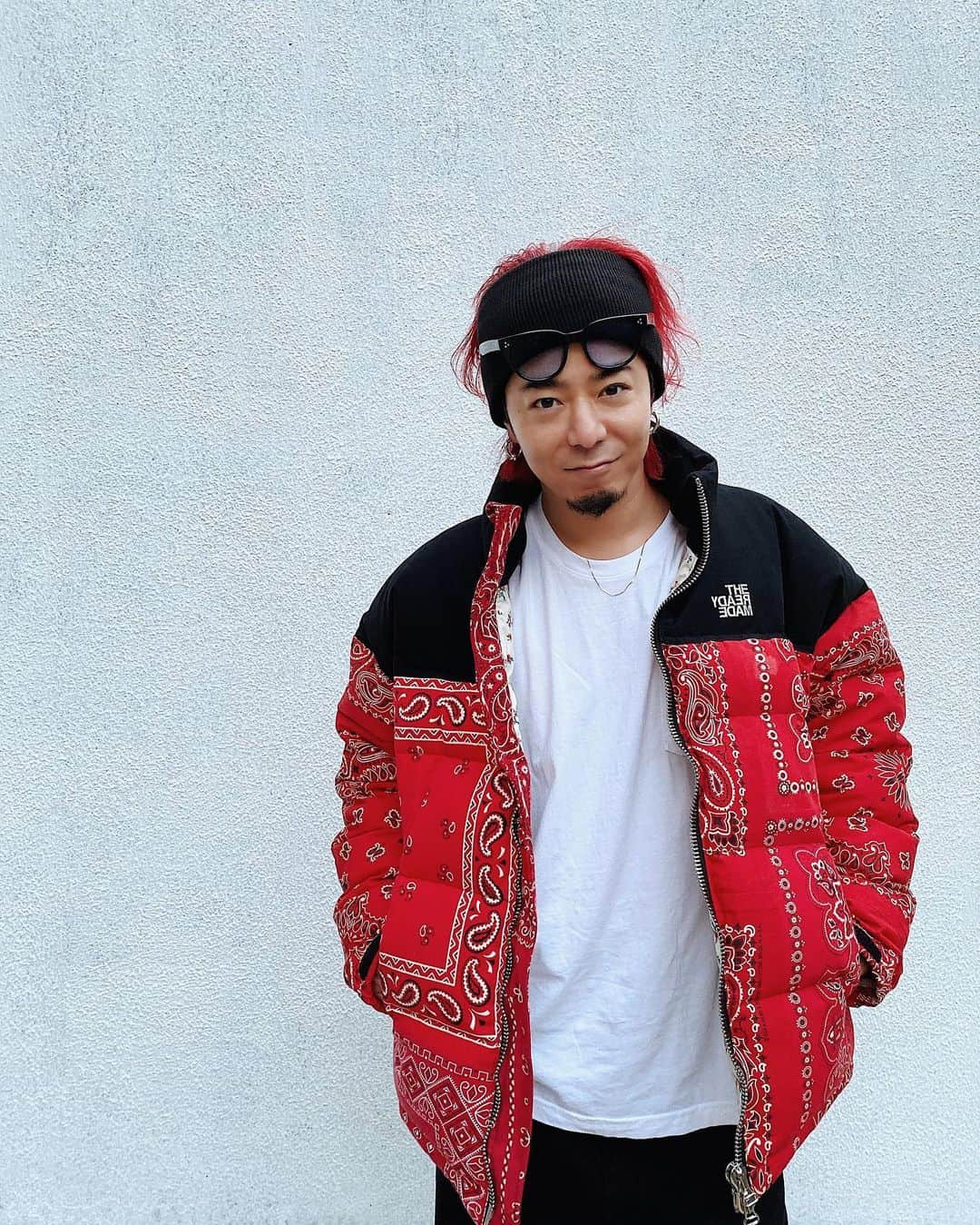 高木琢也さんのインスタグラム写真 - (高木琢也Instagram)「今年のアウター🔴🔴🔴 大安におろしてました💁‍♂️ #readymade  #大安㊗️」12月12日 16時25分 - takagi_ocean