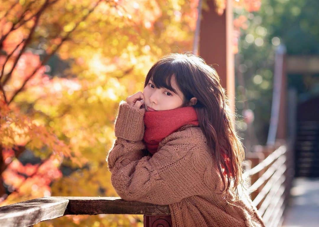 高田世莉菜さんのインスタグラム写真 - (高田世莉菜Instagram)「秋やなぁ🍁 最近な「トゲがなくなった」 とカメラマンさんに言われるようになってきた😊 確かにメンタルかすごくふわ〜としている気がする🎶笑」12月12日 16時41分 - serina_0531