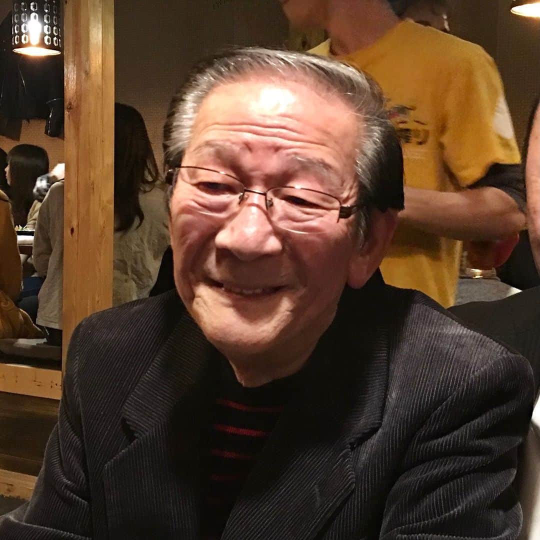 黒田アーサーのインスタグラム：「優しくて大好きだった小松政夫さんが亡くなられました😭悲しいです。御冥福をお祈りいたします。」