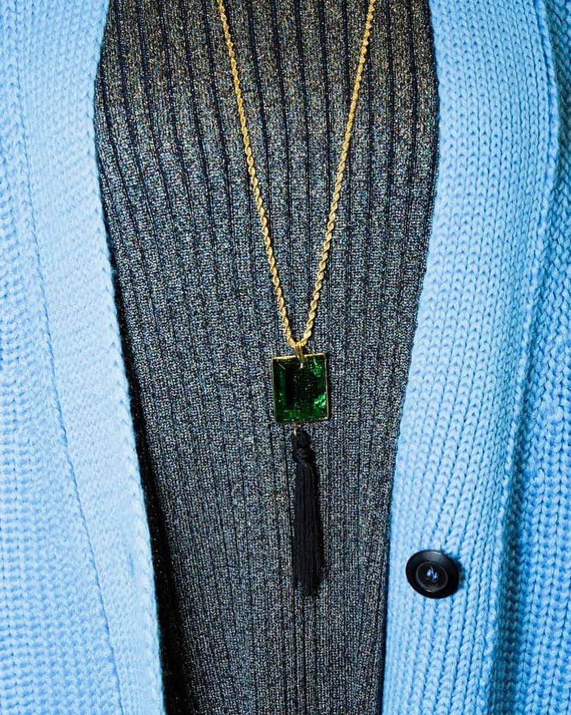 のインスタグラム：「. Patched rib cardigan  #bielo  Rame rib top #CITYSHOP  Green jewel necklace  #kennethjaylane   __________________________ #CITYSHOP  #Shibuya #Shinjuku #TOKYO #OSAKA #KYOTO #FASHION #FOOD #CULTURE」