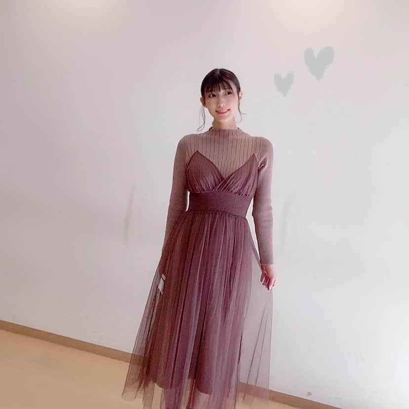 横田萌さんのインスタグラム写真 - (横田萌Instagram)「. . お気に入りのワンピース👗💓  最近は、 基本これです（笑）  #mercuryduo #マーキュリーデュオ  #チュールワンピース  #ワンピース  #冬服」12月12日 18時53分 - jaaamping