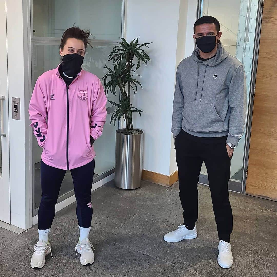 ティム・ケーヒルのインスタグラム：「🇦🇺⚽💙」