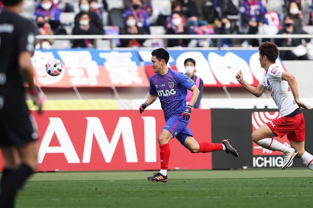 のインスタグラム：「最後まで頑張ります！ 応援ありがとうございました！  #fctokyo  @adidasfootball #COPA20」