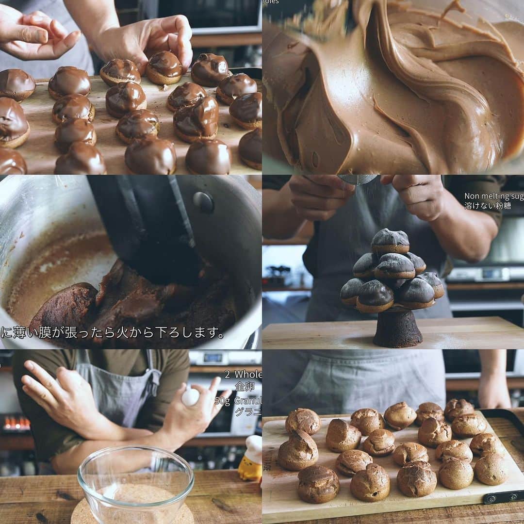 チョコレートカカオさんのインスタグラム写真 - (チョコレートカカオInstagram)「Merry cacao mass! ∴∵ゞ(´ω`*)♪ I made Chocolate Profiteroles Christmas tree.  メリーカカオマス！∴∵ゞ(´ω`*)♪ プロフィットロールでクリスマスツリーを作りました。  YouTube https://youtu.be/1kCUCH5yfhw  #Youtube #asmrfood #foodie #instafood #dessertporn #yummy #recipe #chocolate #tasty #dessert #チョコレート #chocoholic #recette #pastry #christmastree #christmas #クリスマス #christmascandy #ChristmasTreats  #profiteroles #profiterolesauchocolat #プロフィットロール #merrychristmas #シュークリーム #choux」12月12日 20時30分 - chocolate_cacao_seijin
