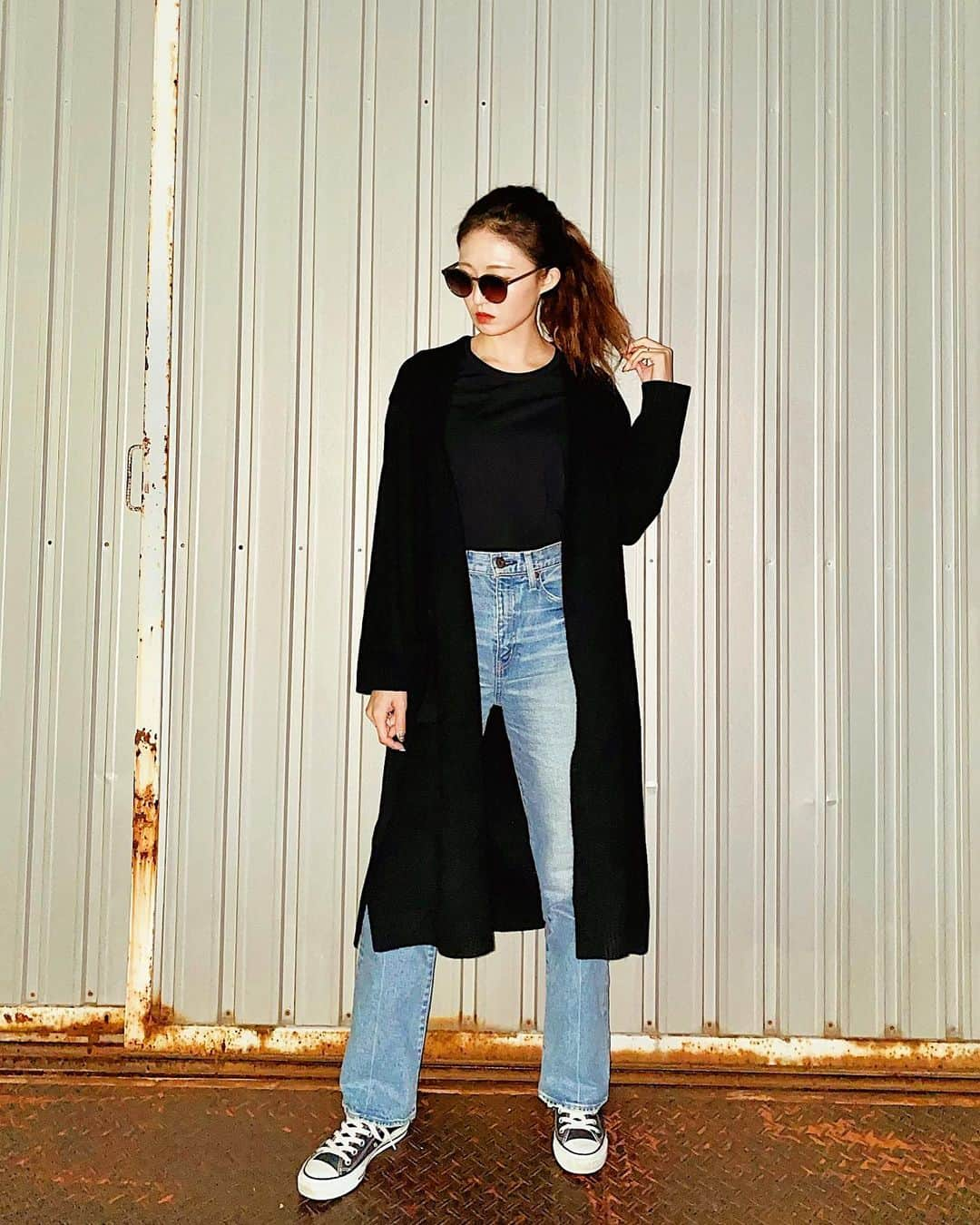 rittann48のインスタグラム：「. . . ㅤㅤㅤㅤㅤㅤㅤㅤㅤㅤㅤㅤㅤ fashion ㅤㅤㅤㅤㅤㅤㅤㅤㅤㅤㅤㅤㅤ ㅤㅤㅤㅤㅤㅤㅤㅤㅤㅤㅤㅤㅤ simple code #uniqlo のカーデお気に入りで2色買い .ㅤㅤㅤㅤㅤㅤㅤㅤㅤㅤㅤㅤㅤ .ㅤㅤㅤㅤㅤㅤㅤㅤㅤㅤㅤㅤㅤ .ㅤㅤㅤㅤㅤㅤㅤㅤㅤㅤㅤㅤㅤ #simple #fashion #style  #code #ootd #outfit  #uniqloginza #moussy #converse」