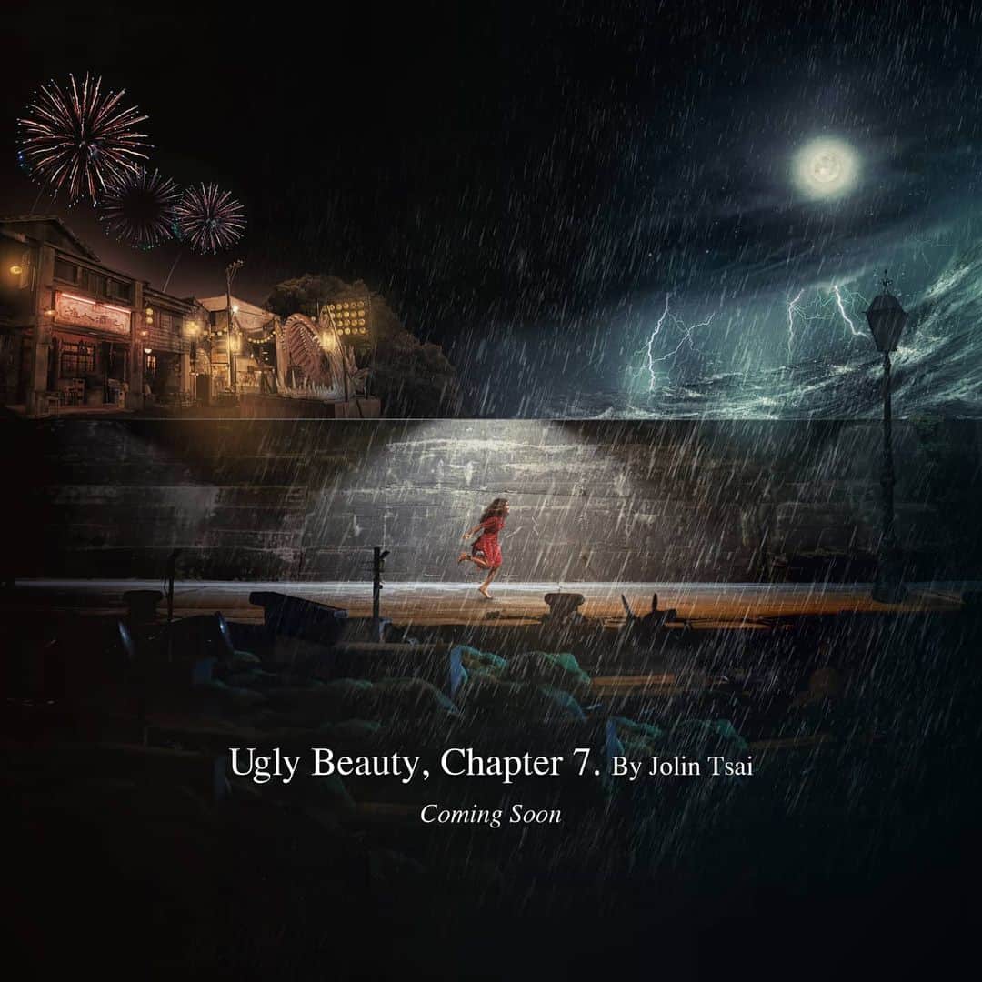 ジョリン・ツァイのインスタグラム：「Once upon a time....... #uglybeauty  Chapter 7」