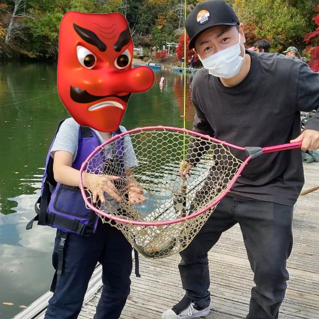 こーいちのインスタグラム：「釣り堀行きたい。」
