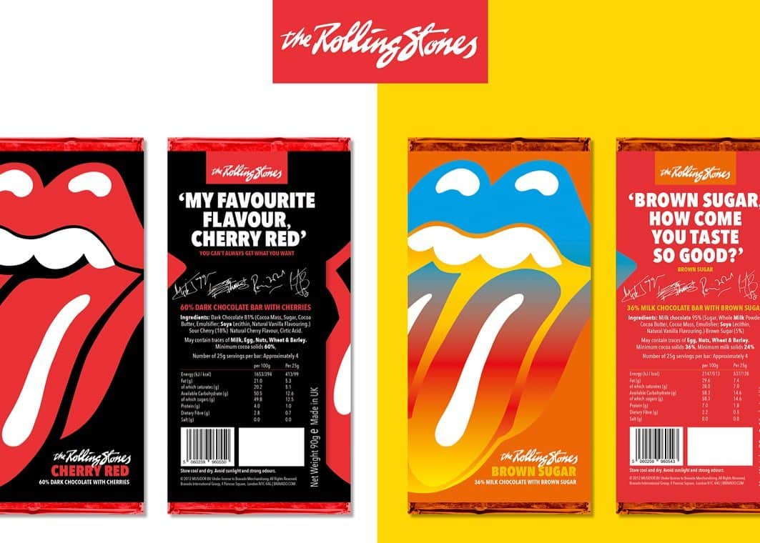 ロン・ウッドさんのインスタグラム写真 - (ロン・ウッドInstagram)「Stocking fillers for Christmas! 🎄🎄A few chocolate bars left via @sweettheatre #cherryred #brownsugar #chocolate #tastesogood @therollingstones」12月12日 22時13分 - ronniewood