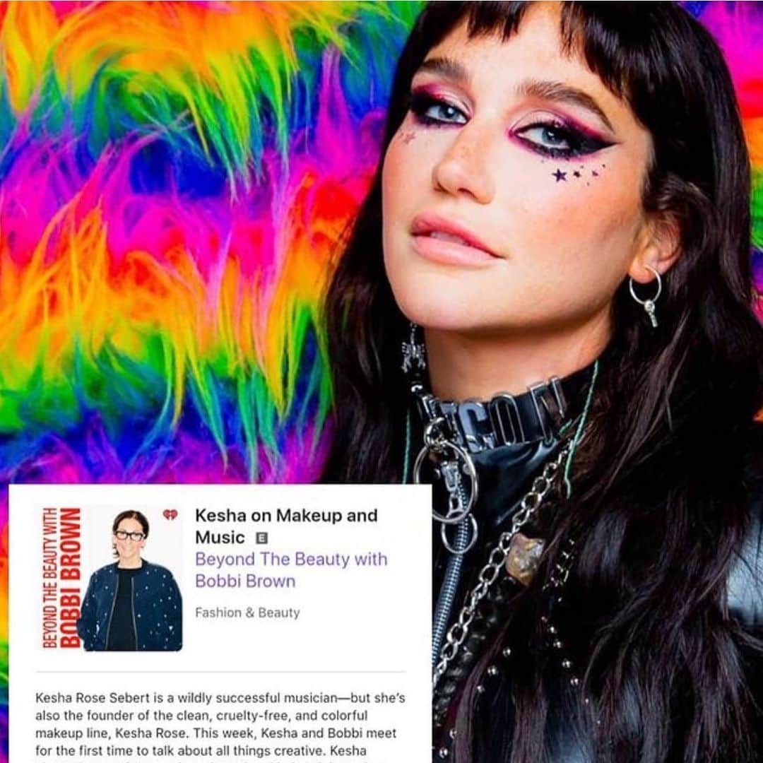 ボビー・ブラウンのインスタグラム：「One of my favorite things is meeting new people and listening to their journey and how and why they did it. And during COVID the cool thing was I could sit in my husbands closet (which has the best sound recording). How cool to meet the colorful @kesharosebeauty @iiswhoiis (I Is Who I Is). Listen to all the cool beauty founder stories on @iheartradio @iheartpodcast @apple or anywhere you get your podcasts (30 ish minutes — perfect for listening when you walk, fold laundry or clean the kitchen)」