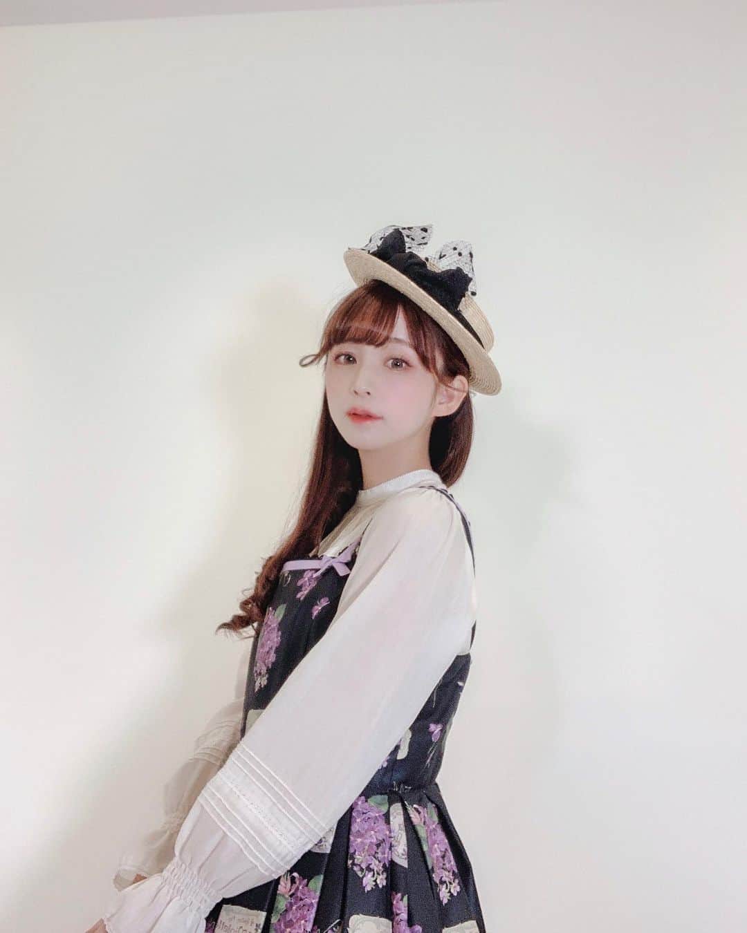 深澤翠さんのインスタグラム写真 - (深澤翠Instagram)「Melody Basket new items すみれの花束柄JSK ...