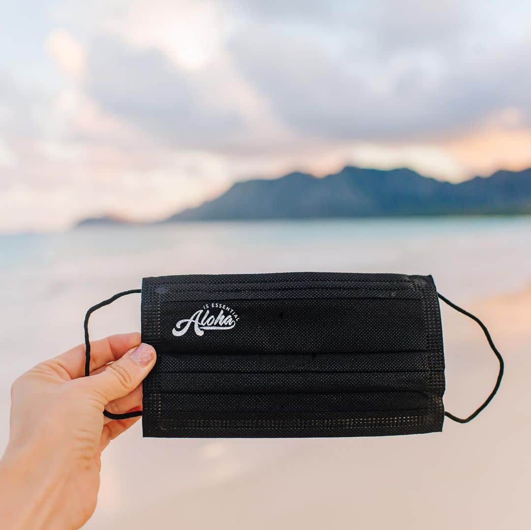 Lanikai Bath and Bodyさんのインスタグラム写真 - (Lanikai Bath and BodyInstagram)「🤍 𝒜𝓁𝑜𝒽𝒶 is essential, like if you agree!  Just launched today!   Our Aloha is Essential set includes 10 basic matte black Aloha is Essential masks and one Aloha is Essential carry case {fits several face masks of any material}.  Single use medical masks that are super comfortable, effective and affordable. They’re also easy to wear, ultra-breathable and provide all day protection. Paired with an Aloha is Essential mask case that’s durable, easy to carry {think gym bag, purse, diaper bag, golf bag and more} and convenient.   Aloha is Essential masks are medical-grade and disposable featuring 3 protective layers: an outer layer of non-woven fabric, a middle layer made of filtering fabric, and a soft inner layer.   Complimentary gift on purchases of $75 or more. In store and online.  Spread Aloha, not Germs!  #maskne #acne #face #skin #aerosilver #antibacterial #healthy #lifestyle #wellnesswednesday #pineapple #cotton #fabric #bathandbody #stockingstuffer #hawaii #aloha #medicalgrade #mask #havealohawilltravel」12月13日 8時32分 - lanikaibathandbody