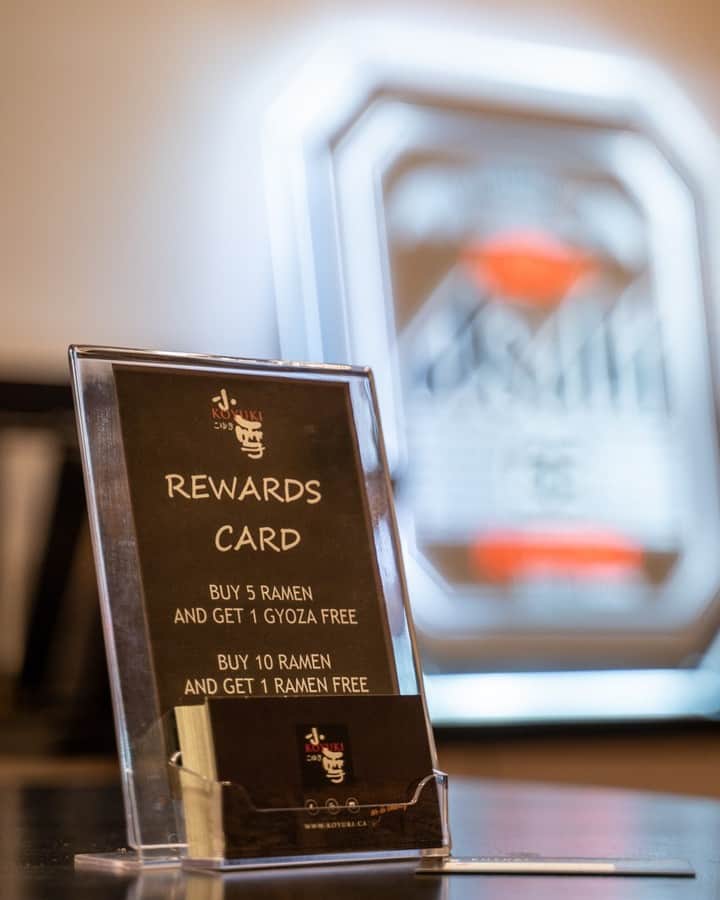 のインスタグラム：「WANNA GET 🥟 & 🍜 FREE? Our rewards cards are here! Come in to grab yours and collect the stamps!  #ramen #noodle #noodles #foodphotography #instafood #eeeeeats #eatvancouver #ramenforever #yvreats #yvrfoodie #604now #604eats #vancouverfoodie #vancityeats #vancouvereats #dishedvan #robsonstreet #ramenlover #ramennoodles #foodcouver #eatcouver #foodphotography #f52grams #japanesenoodles #noodlelover #narcityvancouver #curiocityvan #crunchvancouver #vanfoodie #eatwithme」