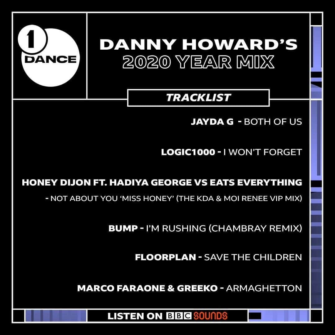 BBC Radioさんのインスタグラム写真 - (BBC RadioInstagram)「2020 dance crew we see you!  @dannyhowarddj has carefully crafted a 2020 Year Mix packed full of his favourite dance heaters from the past 12 months. Music coming from @frankywahmusic, @cinthie_dj, @felixdahousecat, @louievega & @themartinezbros, @jaydagmusic, @honeydijon, @jadenthompson_, @camelphatmusic + more 🎉  Listen on @bbcsounds.」12月13日 1時00分 - bbcradio1