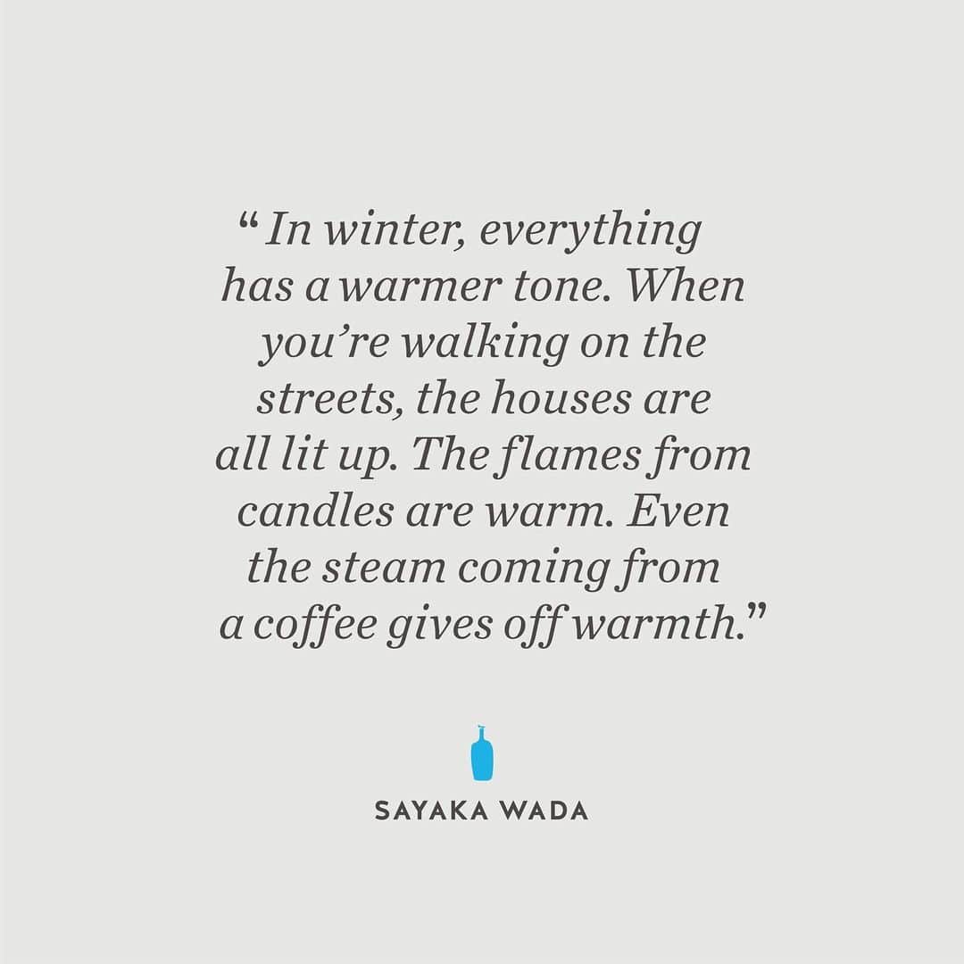Blue Bottle Coffeeのインスタグラム：「We wish you a warm weekend filled with coziness. If you’re doing your holiday shopping from home, order your gifts by 11:59 pm PST on December 14 for estimated delivery by December 24. Use our link in bio to explore our Winter Blooms holiday gift selection. ⁠⠀」