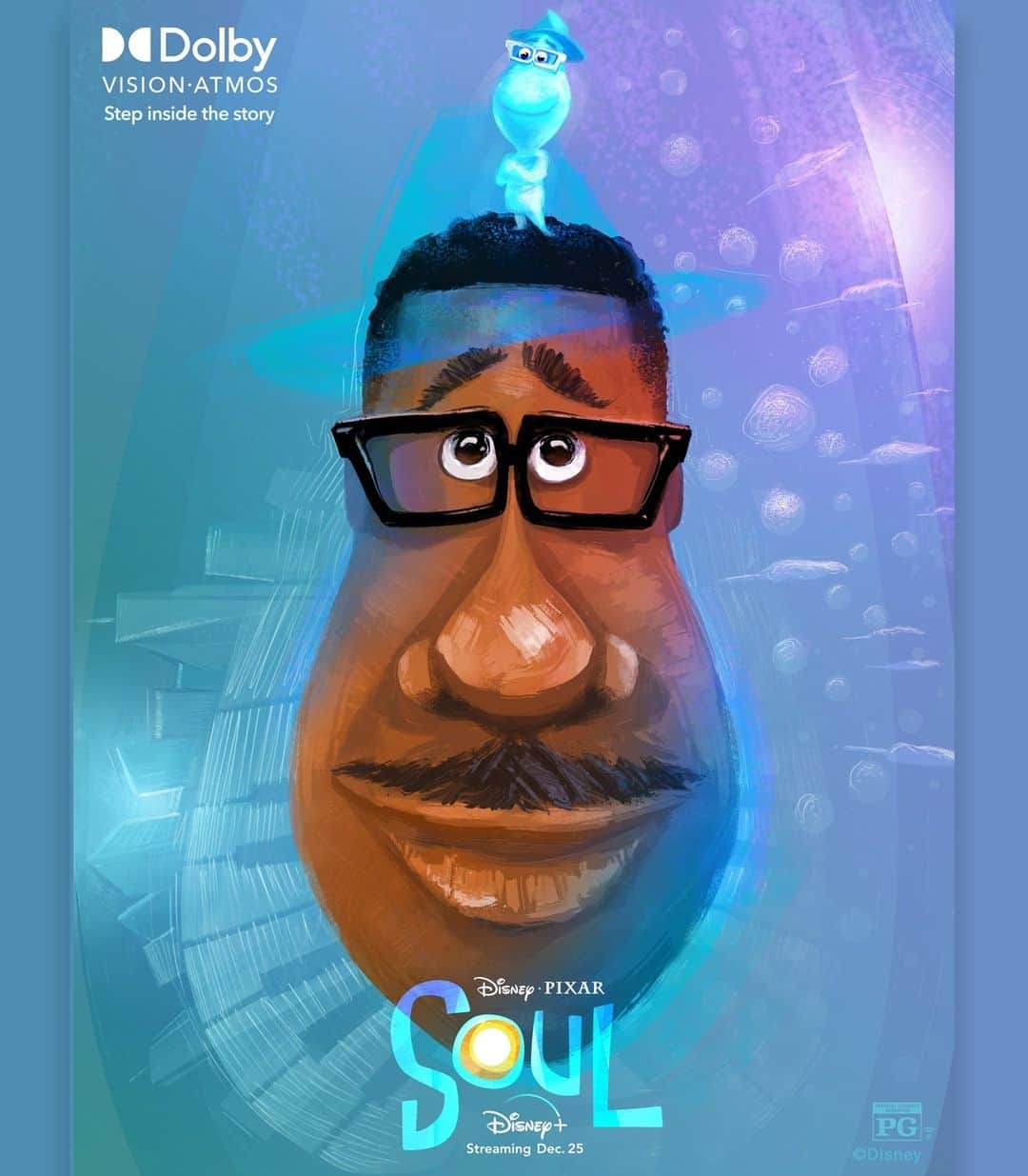 ドルビーラボラトリーズさんのインスタグラム写真 - (ドルビーラボラトリーズInstagram)「It’s almost here. Step into the story of Disney and Pixar’s Soul 🌀 in Dolby Vision and Dolby Atmos*. Streaming December 25th only on @DisneyPlus.⁣ ⁣ Exclusive art by @Nikkolas_Smith.⁣ ⁣ *Dolby enabled device and Disney+ subscription required」12月13日 2時00分 - dolbylabs