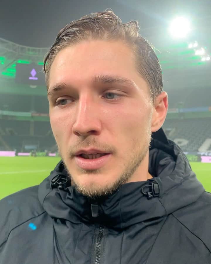 ヘルタ・ベルリンのインスタグラム：「@nik.stark5 über #BMGBSC! 💬 . . #HaHoHe #herthabsc」