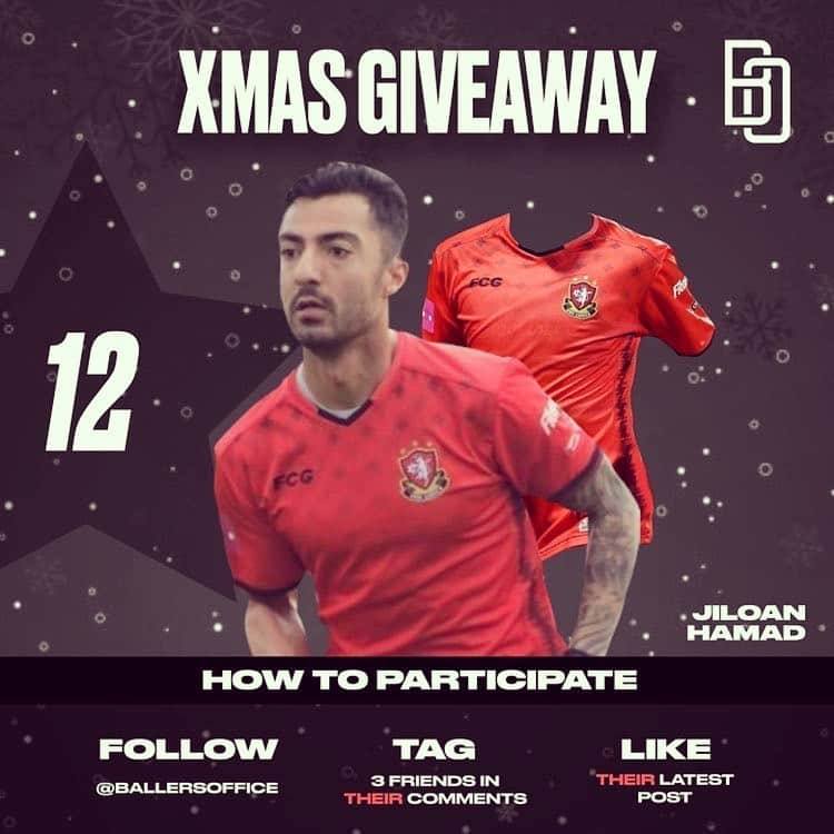 イロアン・ハマドのインスタグラム：「🚨 GIVEAWAY! 🚨 Head over to @ballersoffice to get the chance to win my signed HNK Gorica jersey! Just follow @ballersoffice and the instructions on their latest post. Good luck guys♥️」