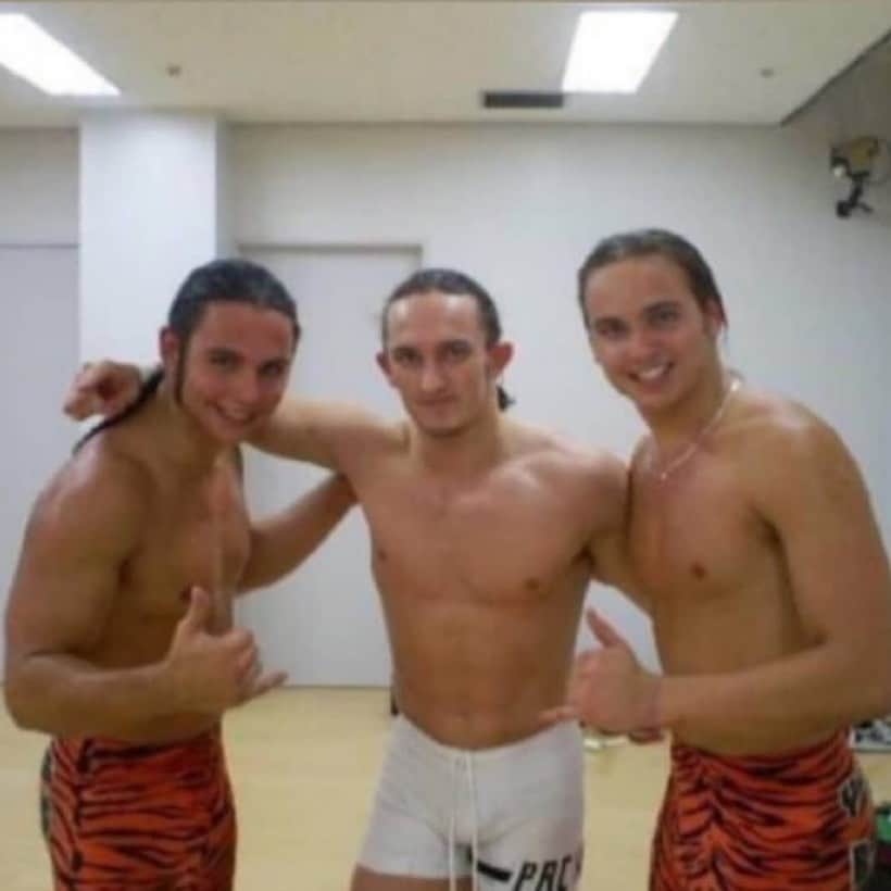 マット・ジャクソンのインスタグラム：「In 2008, we traveled to Japan for the first time to tour with Dragon Gate. We were culture shocked & homesick but PAC took great care of us. He showed us around, taught us the culture and made sure we were comfortable. We’ve never forgotten this.」