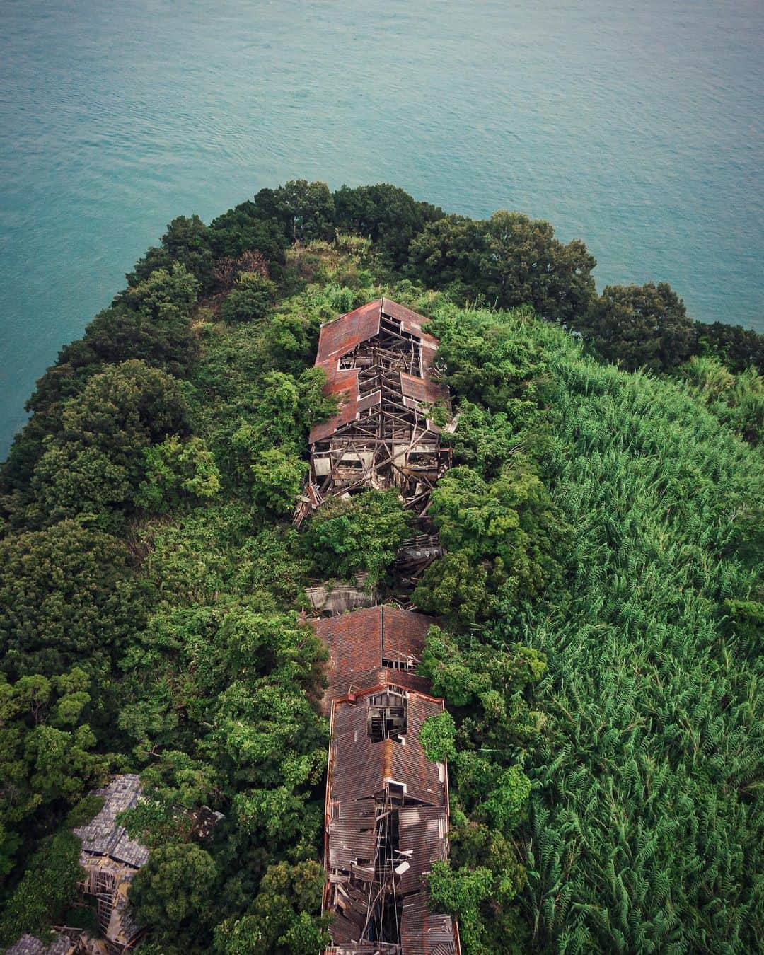 啝 （わ）さんのインスタグラム写真 - (啝 （わ）Instagram)「Abandoned Hotel in Cape 𓆲 𓆲 𓆲 #droneoftheday #djimavicpro #djiglobal #drone #dronephotography #dronestagram #dji #topdronephotos #fromwhereidrone #wedroneasia #droneosoar #skyhilife  #japan_urbex #JJ_URBEX #made_in_decay #kf_urbandonedmasks #KINGS_ABANDONED #m3xtures #Meistershots #moodygrams #nature_takes_over #natures_reclaim #ominous_perfection #pr0ject_uno #rsa_preciousjunk #savethedecay #sfx_decay」12月13日 4時02分 - neji_maki_dori