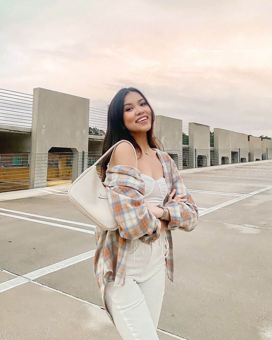 SHEINさんのインスタグラム写真 - (SHEINInstagram)「A smile is the prettiest thing you can wear ❤️ @kellyydoan  Shop Item #: 1489635  #SHEINgals #SHEINstyle #SHEINfw2020 #plaidseason」12月13日 4時31分 - sheinofficial