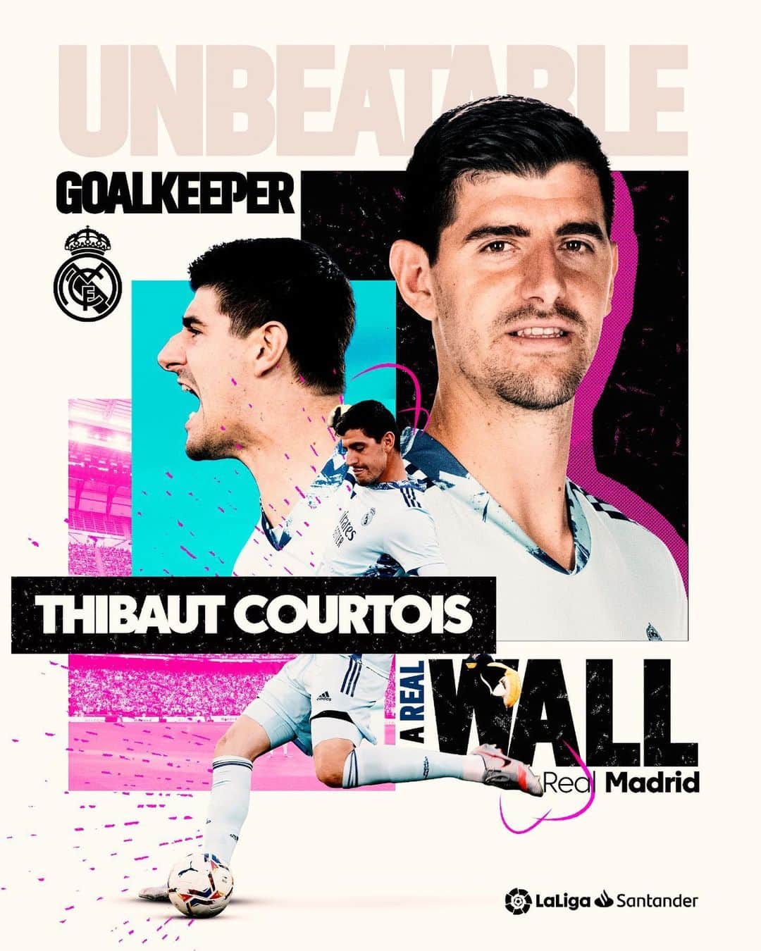 LFPさんのインスタグラム写真 - (LFPInstagram)「🔒 @thibautcourtois has kept CLEAN SHEETS in his last three Madrid Derbies!   🔒 ¡#Courtois encadena tres derbis de Madrid consecutivos SIN ENCAJAR GOL!  #RealMadridAtleti #RealMadrid #LaLiga #LaLigaSantander #Football #Goalkeeper #YouHaveToLiveIt #HayQueVivirla」12月13日 7時06分 - laliga