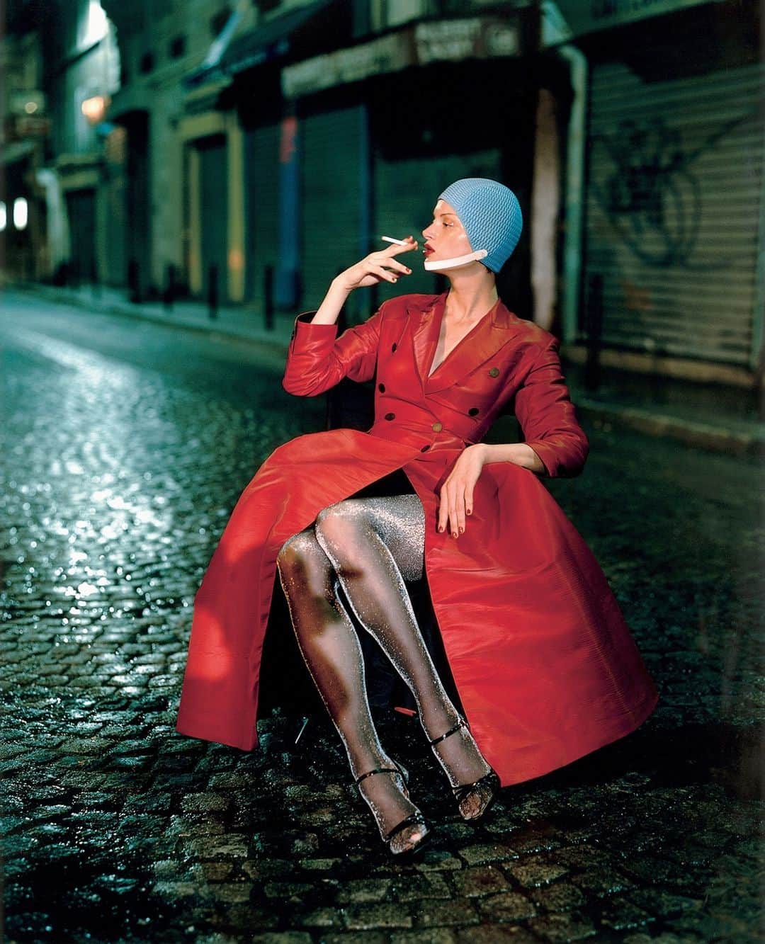 ジャンポール・ゴルチエさんのインスタグラム写真 - (ジャンポール・ゴルチエInstagram)「Kristen McMenamy, Rue de la goutte d’Or, Paris in 1994.⁠ Collection “French Cancan” #JeanPaulGaultier #RTW #AW91. #KristenMcMenamy⁠ Photographed by @roversi.」12月13日 7時02分 - jeanpaulgaultier