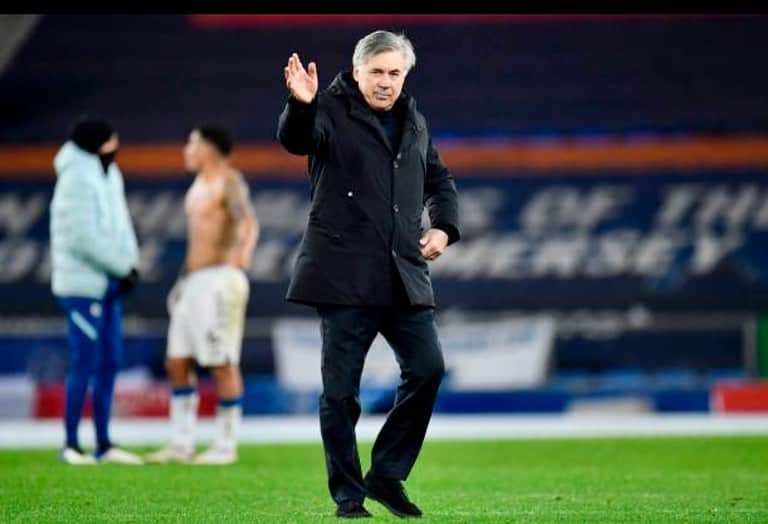 カルロ・アンチェロッティのインスタグラム：「Happy with this important victory, but even more so for celebrating it with our fans in the stands.  Your energy makes the difference. #COYB」
