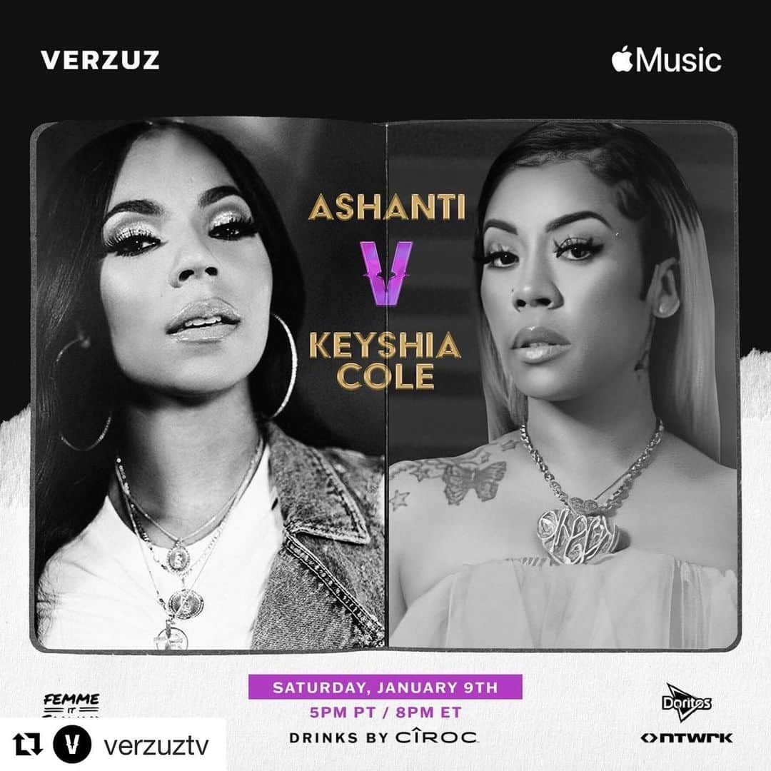 スウィズ・ビーツさんのインスタグラム写真 - (スウィズ・ビーツInstagram)「#Repost @verzuztv ・・・ Unfortunately, we have to postpone tonight’s @Ashanti vs @KeyshiaCole #VERZUZ. Ashanti tested positive for COVID-19 beforehand, and we cannot put anyone at risk in the process. First time this has struck us so close to showtime. We apologize to our incredible audience! Get well soon, Ashanti 💜🖤💚  Wear a mask, stay inside, and take COVID-19 seriously. It’s truly affecting our community 😷😪  NEW DATE: January 9th, 2021」12月13日 10時36分 - therealswizzz